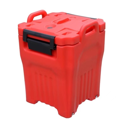 Stapelbares 40L isolierte Suppen-Fördermaschine mit SS innerhalb des Transport-Eimers