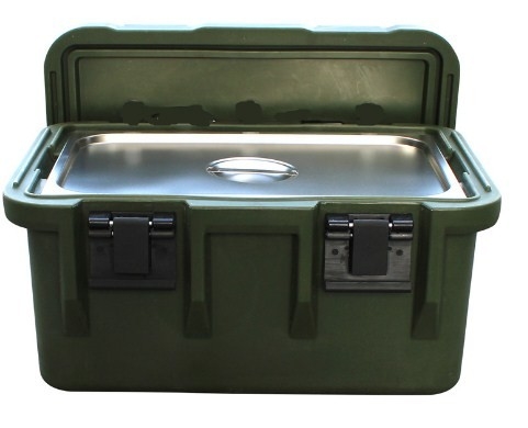 33L isolierte Nahrungsmittelcontainer GN Pan With Seal Carrier