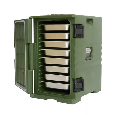 Plastikisoliernahrung Pan Carrier Hot Cold Holding 120L Rotomolding