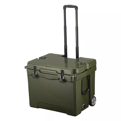 Wasserdichter harter Plastik-Rotomoulded-Produkt-kühlerer Kasten-Towable Fisch-Behälter 40L