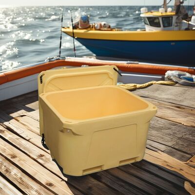 1000L Rotomolded Kühlbox mit LLDPE-Material und PU-Schaum-Isolierung für die industrielle Fischlagerung