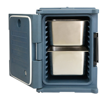 Front Loading Insulated Food Pan-Fördermaschine, Polyurethan schäumen Nahrung Pan Carrier 6 Schicht